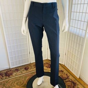NWT, John Varvatos womens pin stripe trouser pants, 31 Reg.